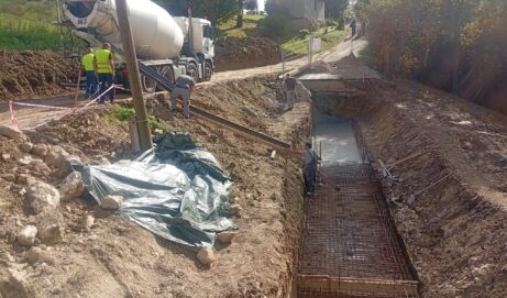 Sanacija klizišta u Zagorskoj ulici