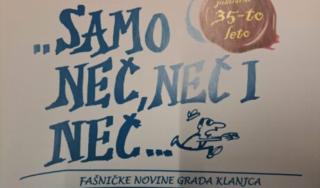 Potražite 35. broj fašničkog lista Samo neč