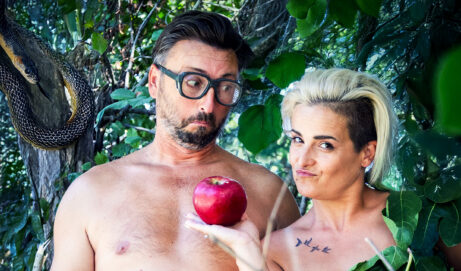 Aleks i Bara u predstavi Kako je sve počelo