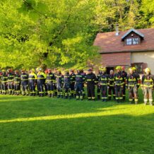 Vatrogasna vježba na Cesarskoj gori pokazala visoku spremnost i snažnu suradnja triju operativnih područja i susjednih snaga iz Slovenije