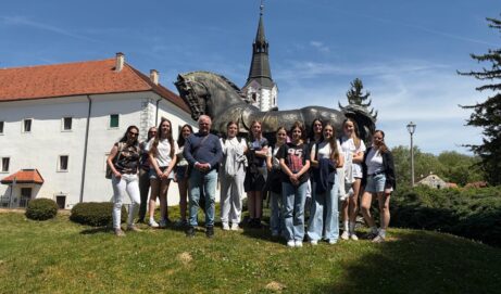 Učenici i učitelji iz njemačke škole Vogelsbergschule Schotten u Klanjcu
