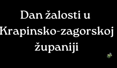 Dan žalosti u Krapinsko-zagorskoj županiji