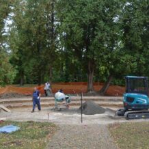 Radovi na rekonstrukciji Spomen parka znamenitih Klanjčana